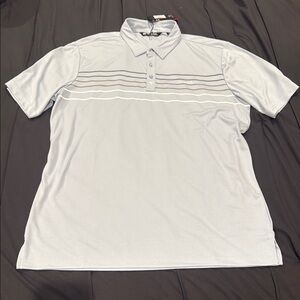 TRAVIS MATHEW Men's Light Blue Polo Shirt